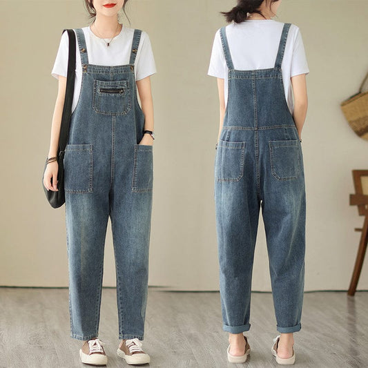 Damen Latzhose Lang
