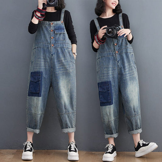 Jeans Latzhose Damen XXL