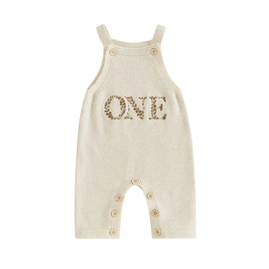 Latzhose Beige Baby