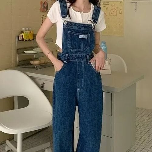 Latzhose Blau Damen