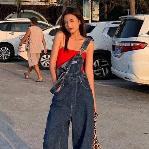 Latzhose Boho
