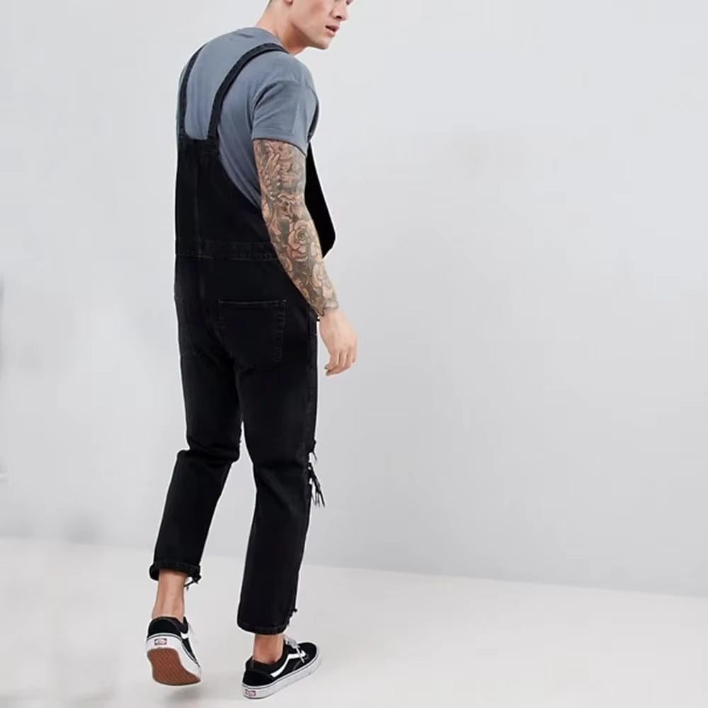 Arbeitshose Latzhose Schwarz