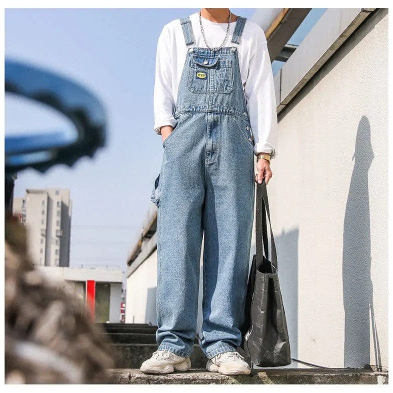 Arbeitshosen Latzhosen Blau