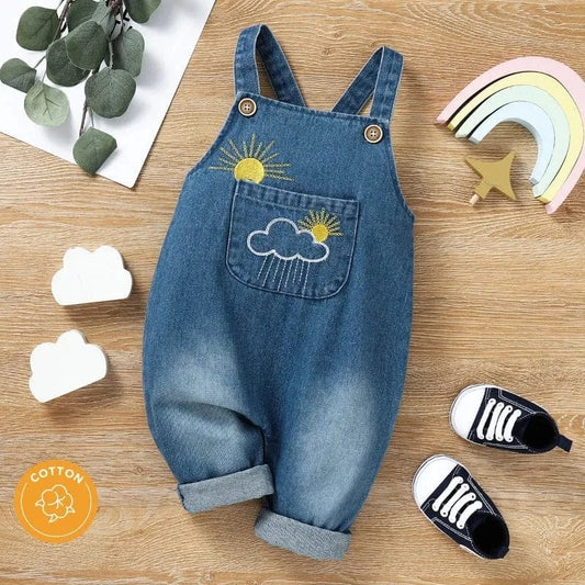 Baby Latzhose Blau