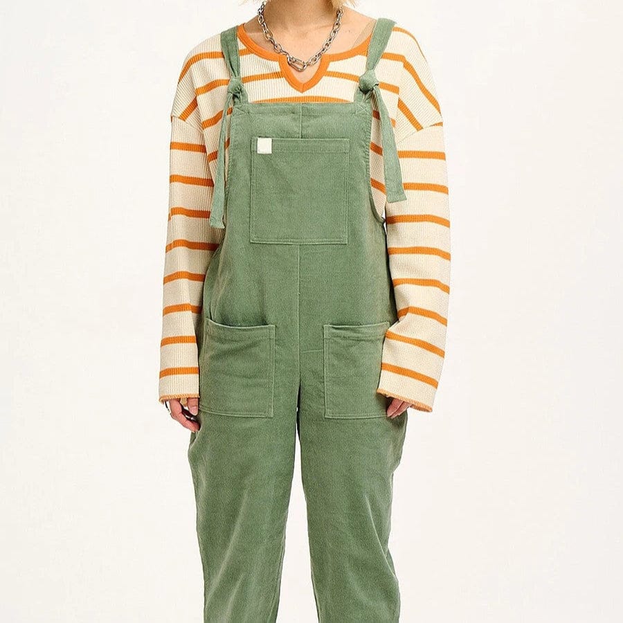 Braune Latzhose Damen