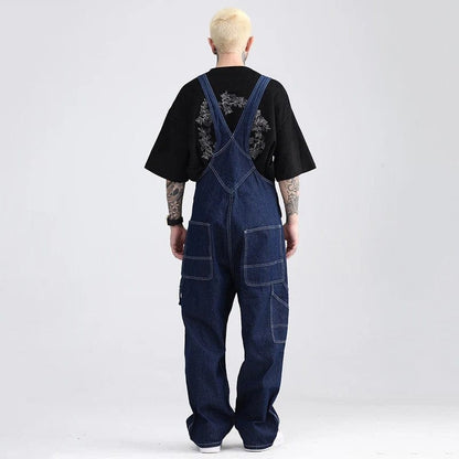 Cargo Latzhose Jeans Herren