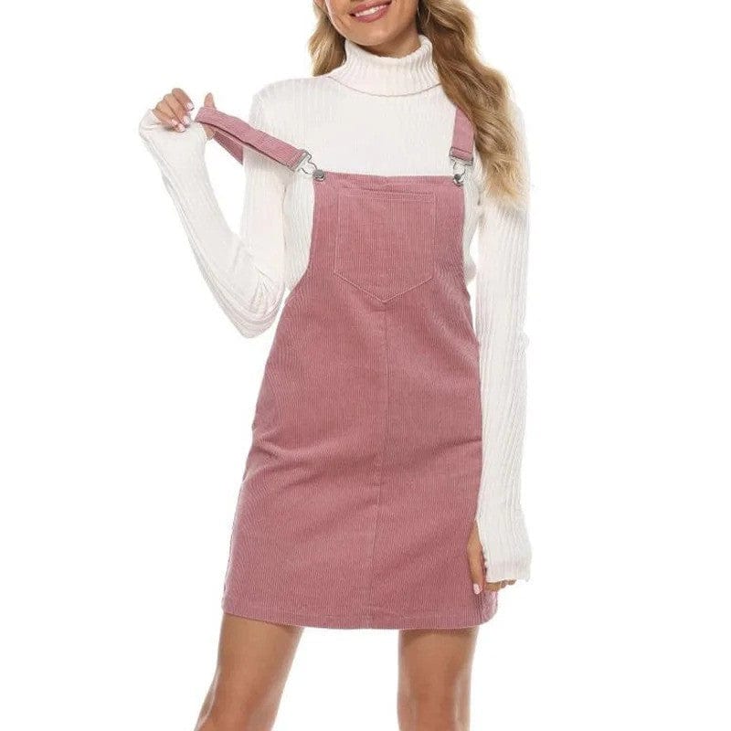 Cord Latzhose Damen Kurz