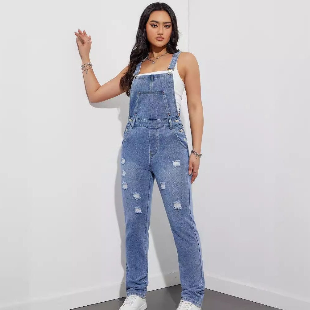 Damen Latzhose Jeans Günstig