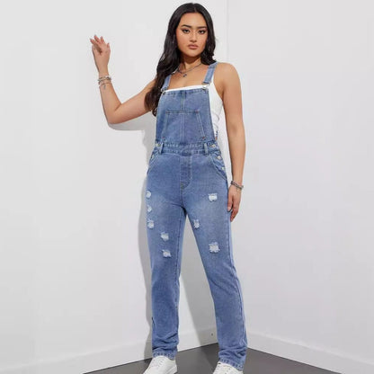 Damen Latzhose Jeans Günstig