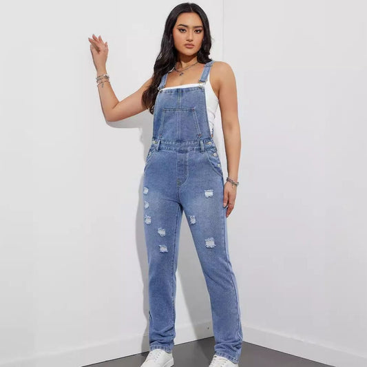 Damen Latzhose Jeans Günstig