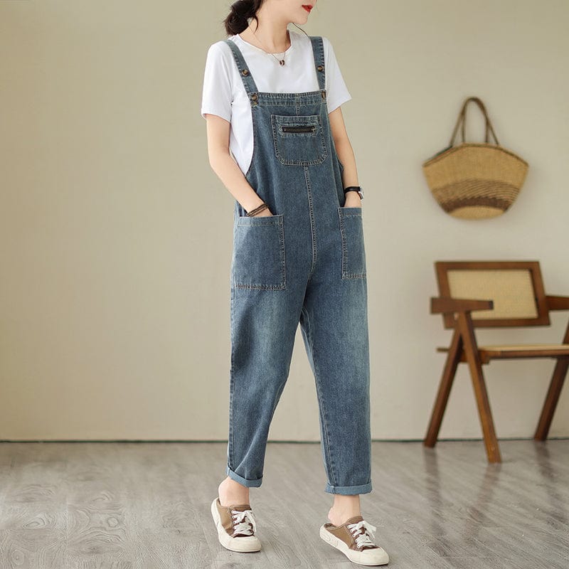 Damen Latzhose Lang