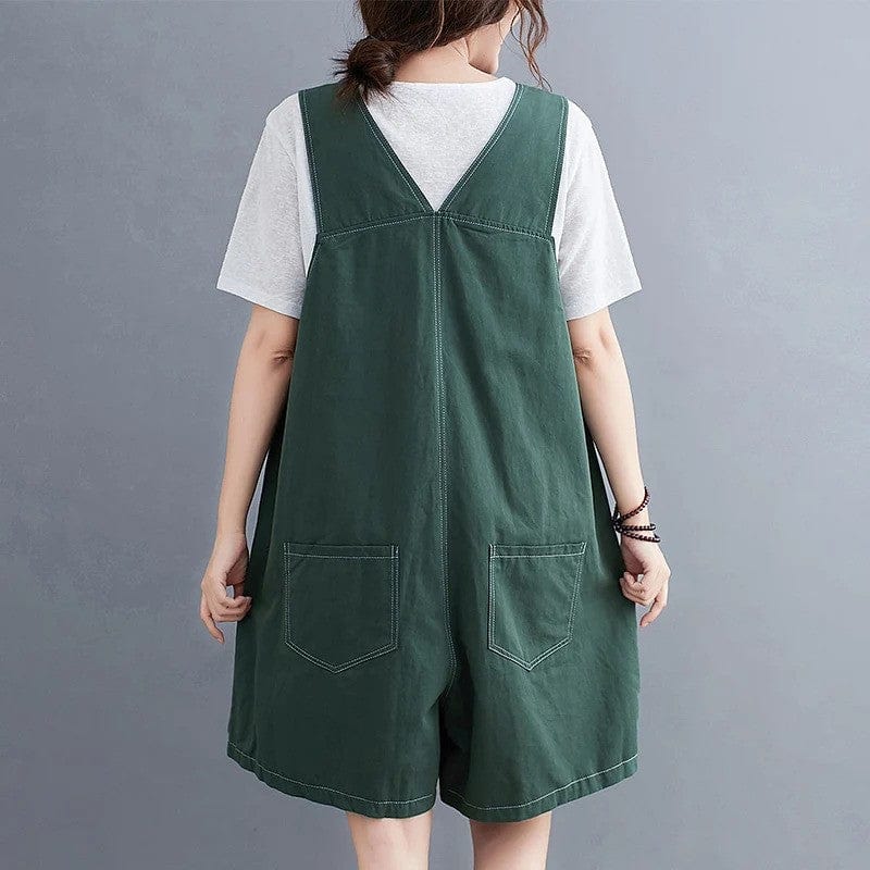Grüne Latzhose Damen