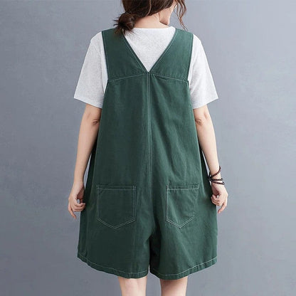 Grüne Latzhose Damen