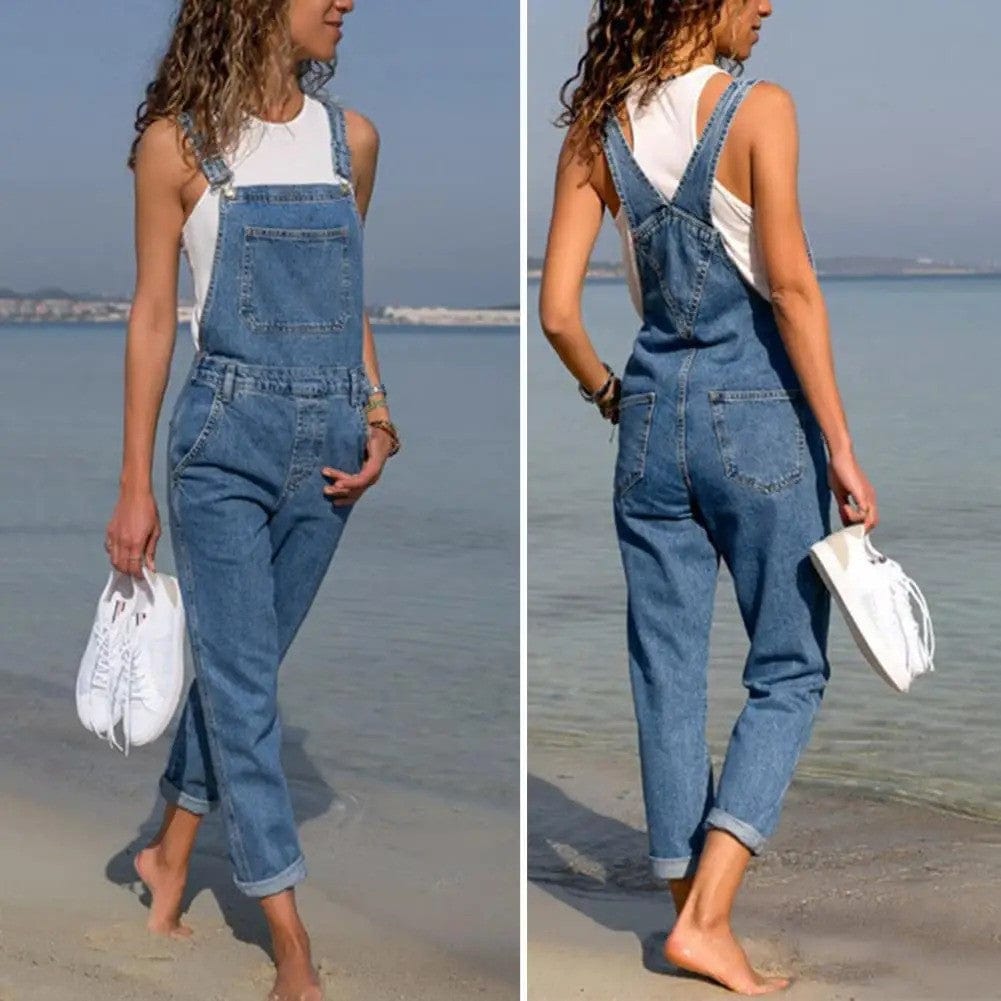 Jeans Latzhose Damen 90er