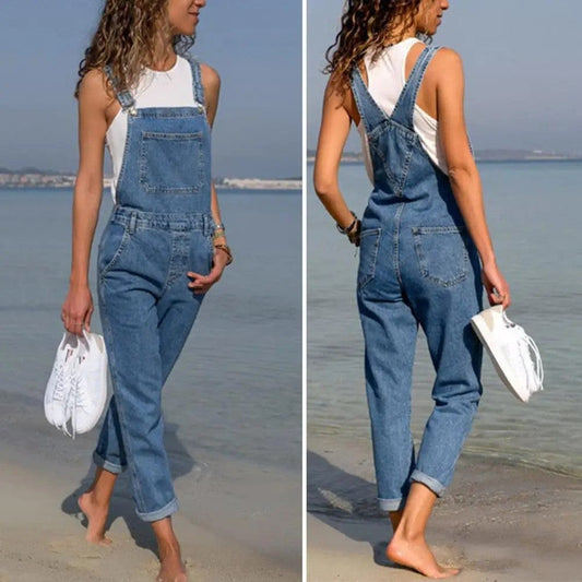Jeans Latzhose Damen 90er
