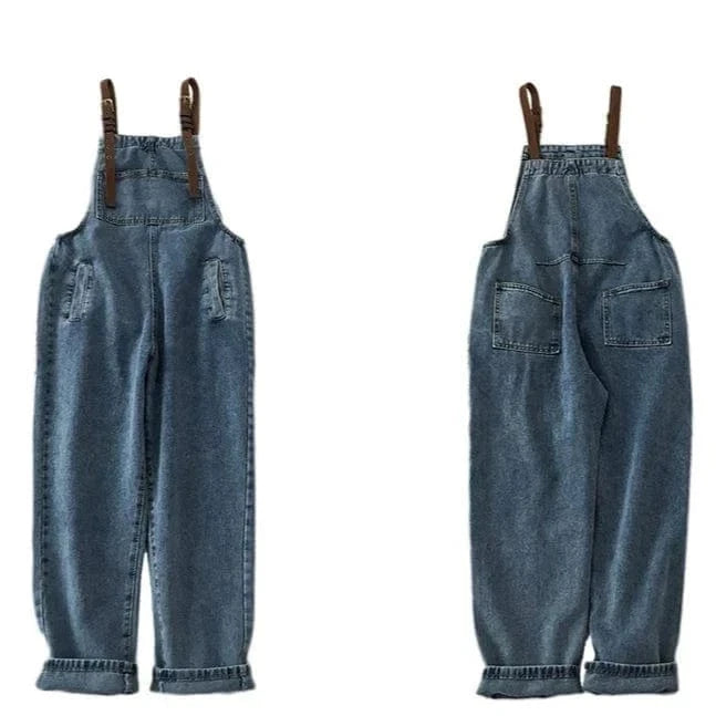 Jeans Latzhose Damen Garten