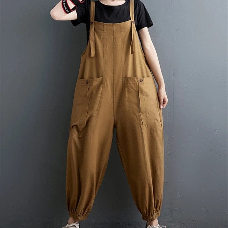 Jeans Latzhose Damen Oversize