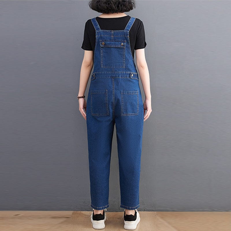 Jeans Latzhose Damen Stretch