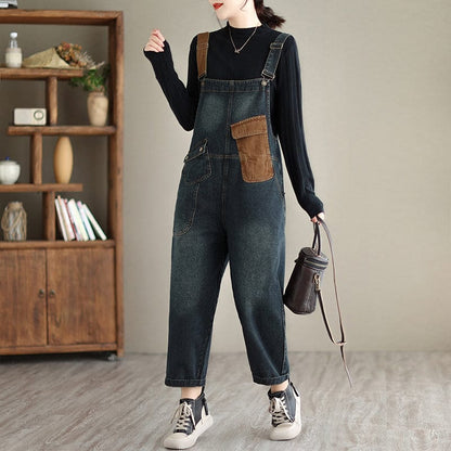 Jeans Latzhose Damen übergröße