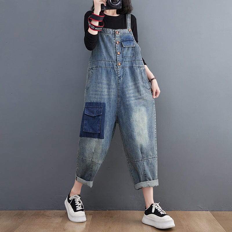 Jeans Latzhose Damen XXL