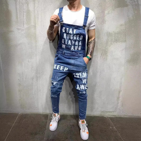 Jeans Latzhose Herren 90er Jahre