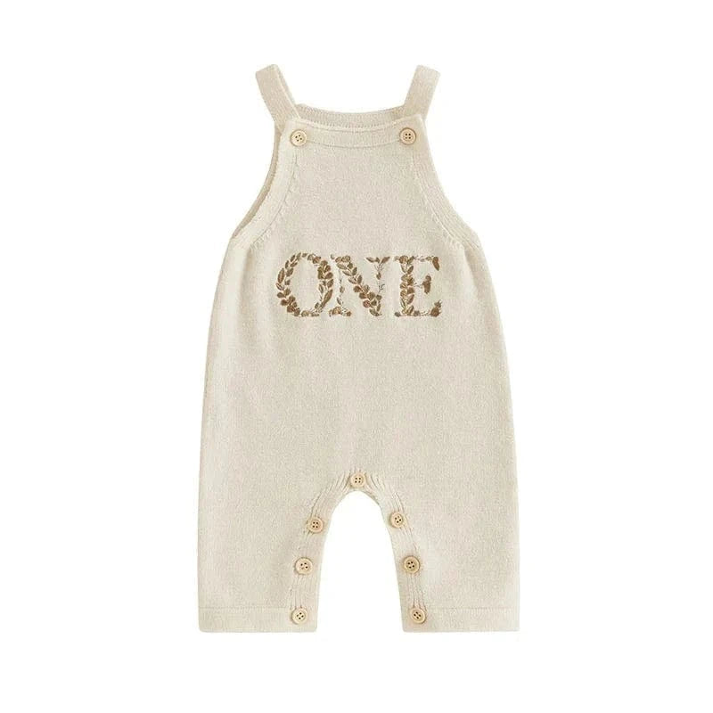 Latzhose Beige Baby