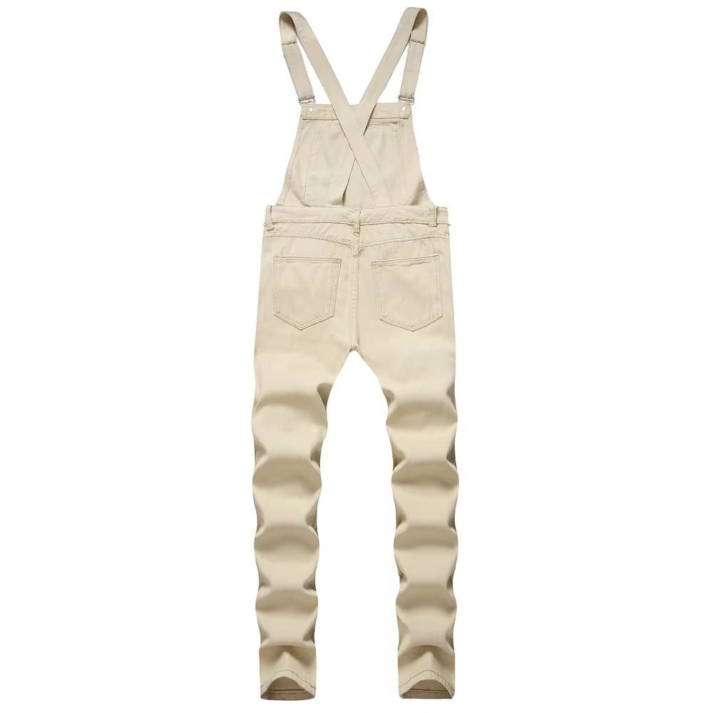 Latzhose Beige Herren
