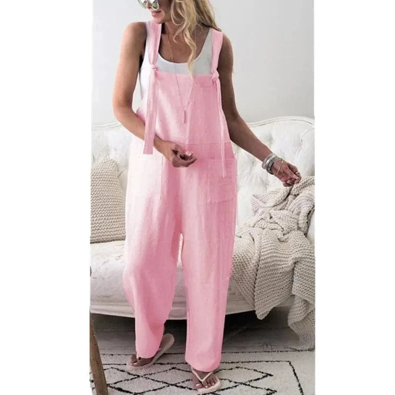 Latzhose Damen Arbeitshose Pink