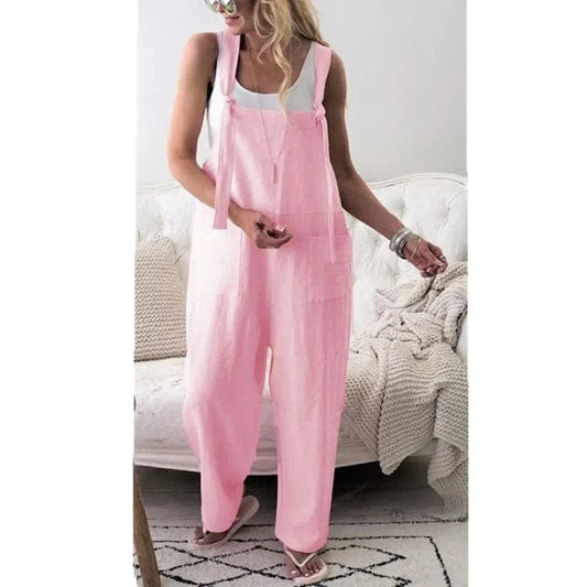 Latzhose Damen Arbeitshose Pink
