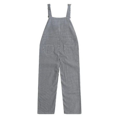 Latzhose Damen Gestreift