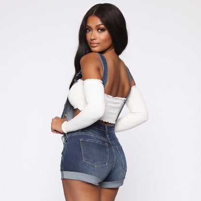 Latzhose Damen mit Löchern