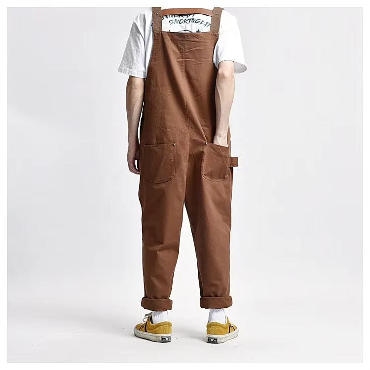 Latzhose Herren Braun