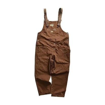 Latzhose Herren Braun