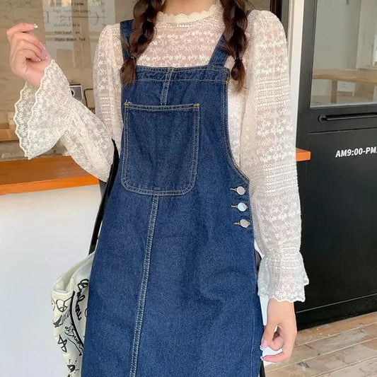 Latzhose Kleid Kombinieren