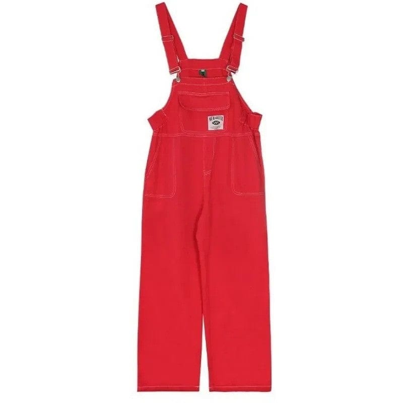 Latzhose Rot