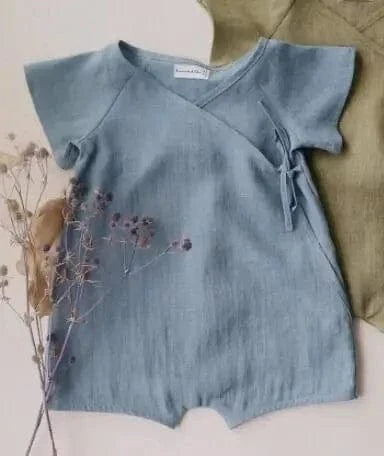 Leinen Latzhose Baby
