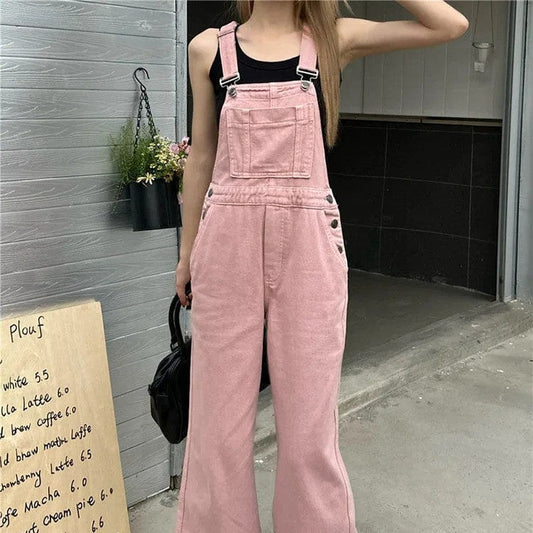 Pinke Latzhose