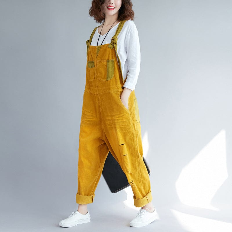 Salopette Jean Jaune