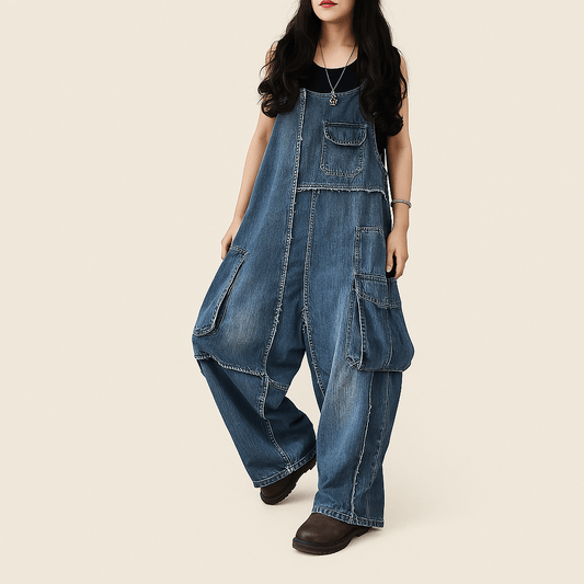 Weite Latzhose Damen